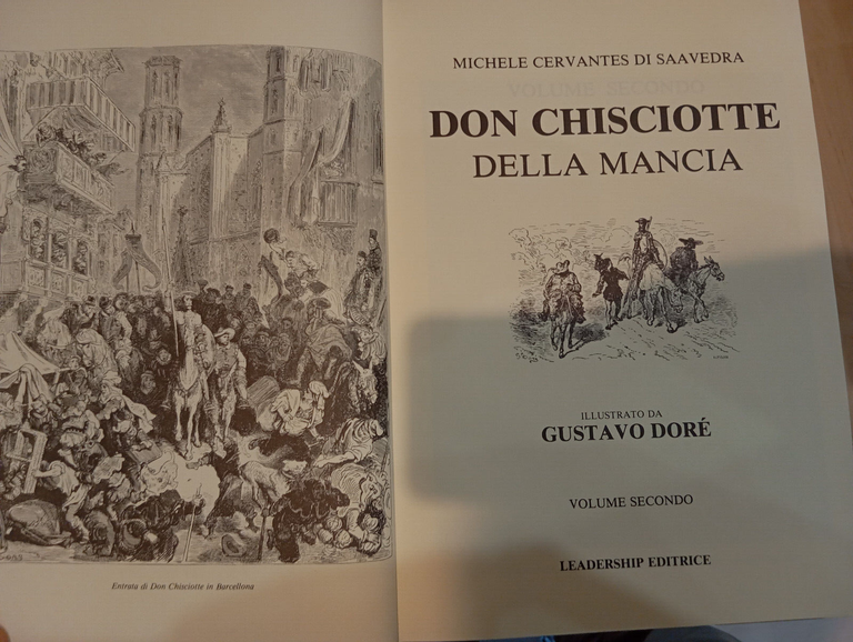 Don Chisciotte illustrato da Gustavo Doré, 2 volumi, numerata Ed. …