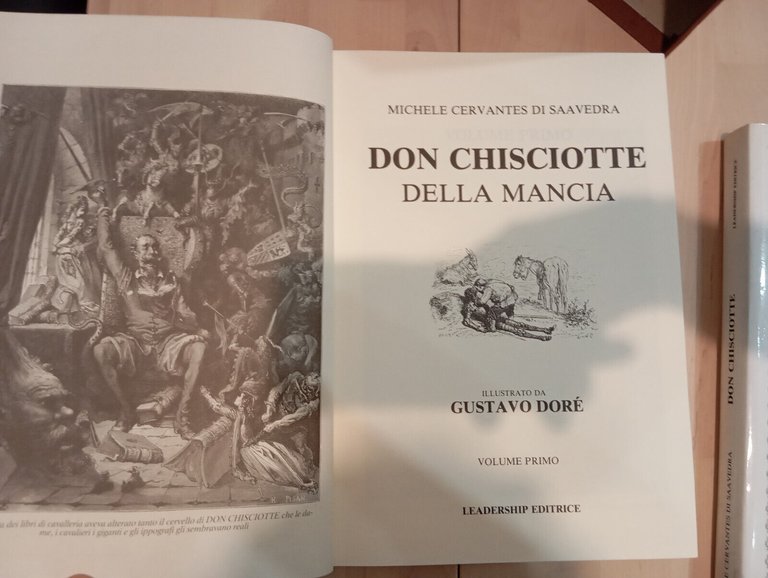 Don Chisciotte illustrato da Gustavo Doré, 2 volumi, numerata Ed. …