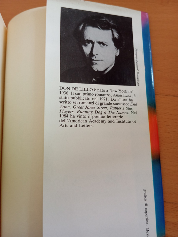 Don Delillo, Rumore bianco, Tullio Pitonti Editore, copertina psichedelica, 1987 | Immagine Gallery 6