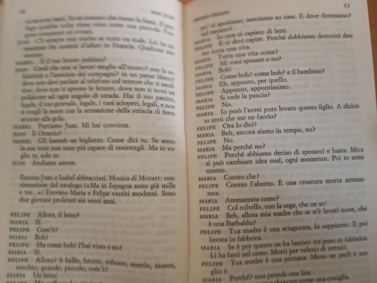 Don Juan, Dacia Maraini, Einaudi teatro, 1976