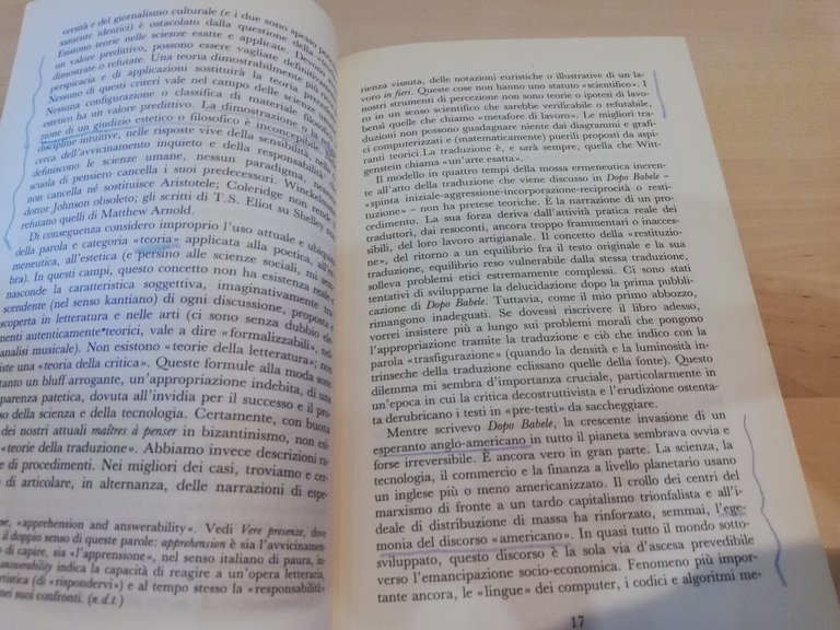 Dopo Babele. Aspetti del linguaggio e traduzione, George Steiner, Garzanti, …