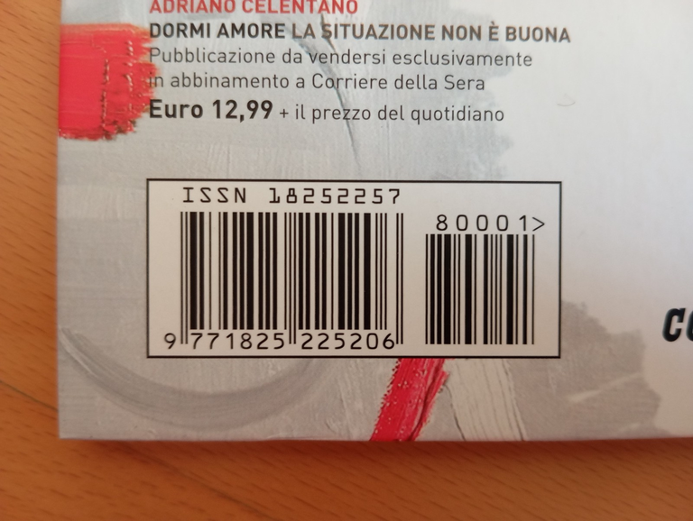 Dormi amore, la situazione non è buona, Adriano Celentano, Libro … | Immagine Gallery 9