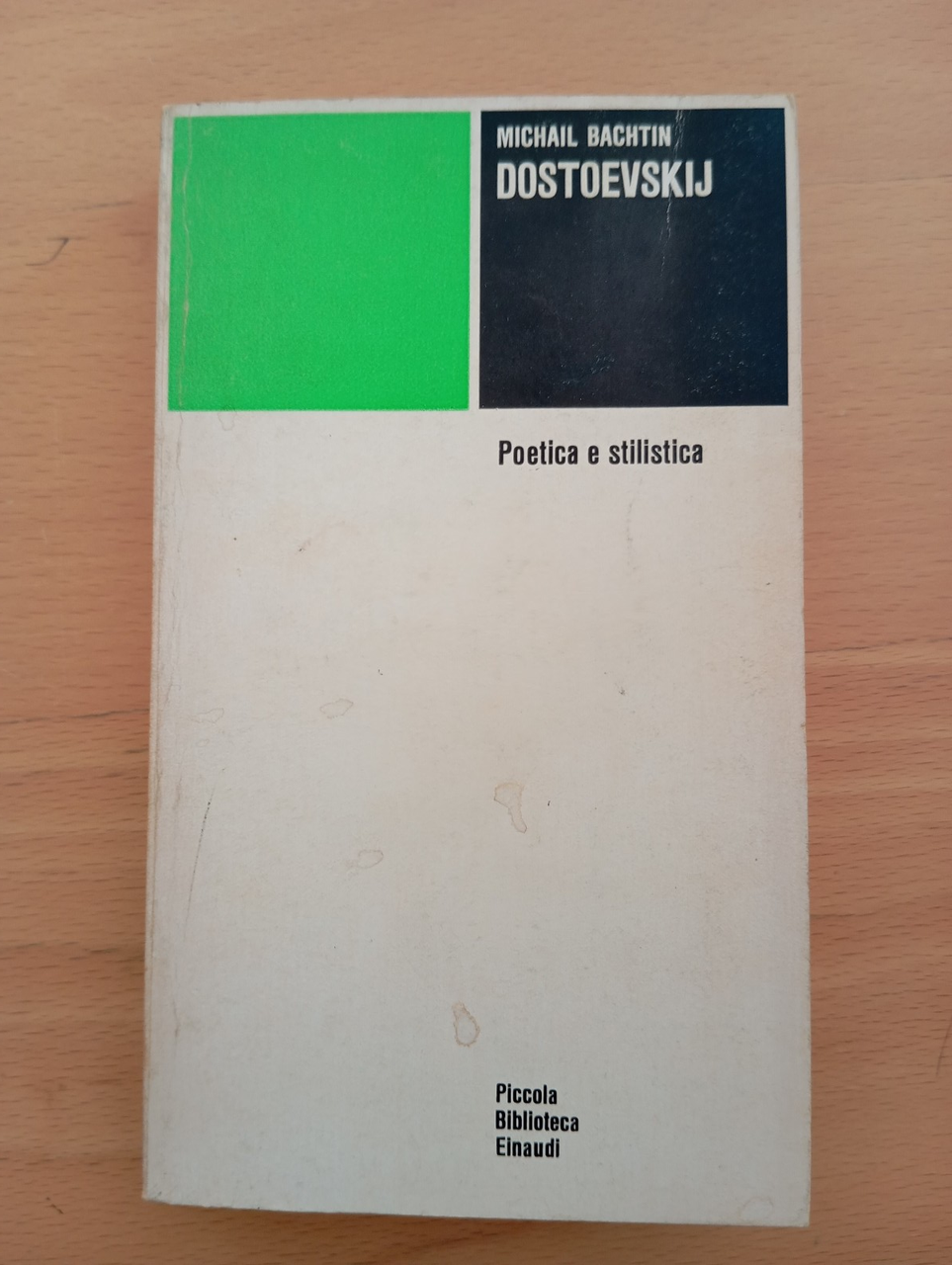 Dostoevskij, Michail Bachtin, Einaudi, 1968