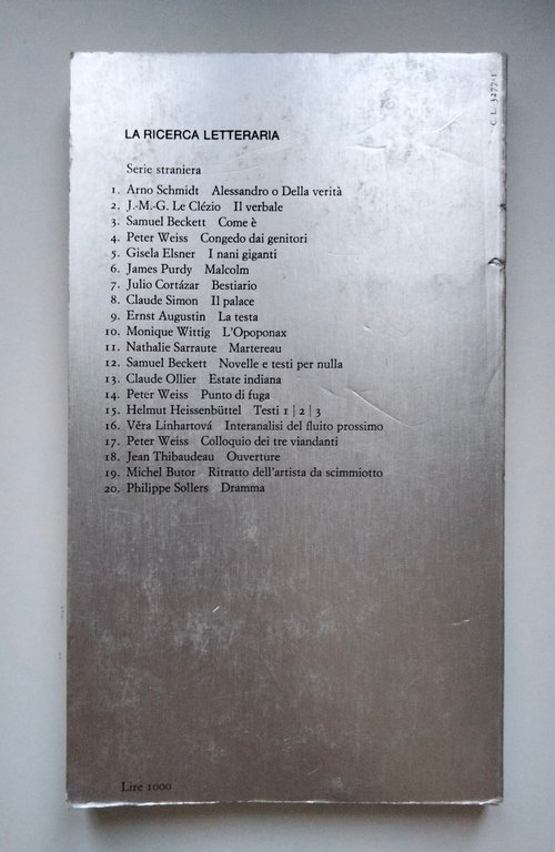 Dramma, Philippe Sollers, Einaudi, 1972