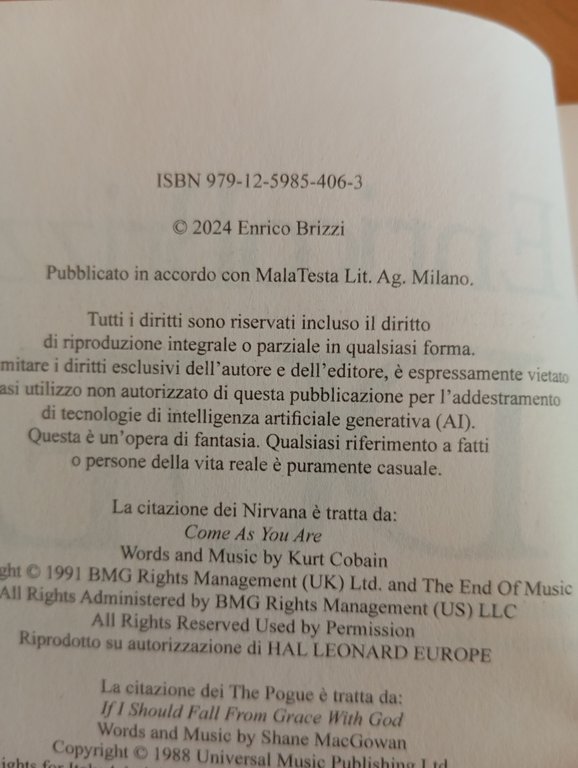 Due, Enrico Brizzi, HarperCollins, 2024