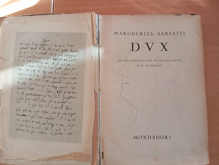 Dux, Margherita Sarfatti, Mondadori, 1934