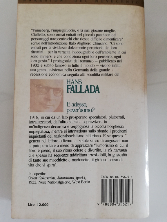 E adesso, pover'uomo?, Hans Fallada, 1992, Mondadori