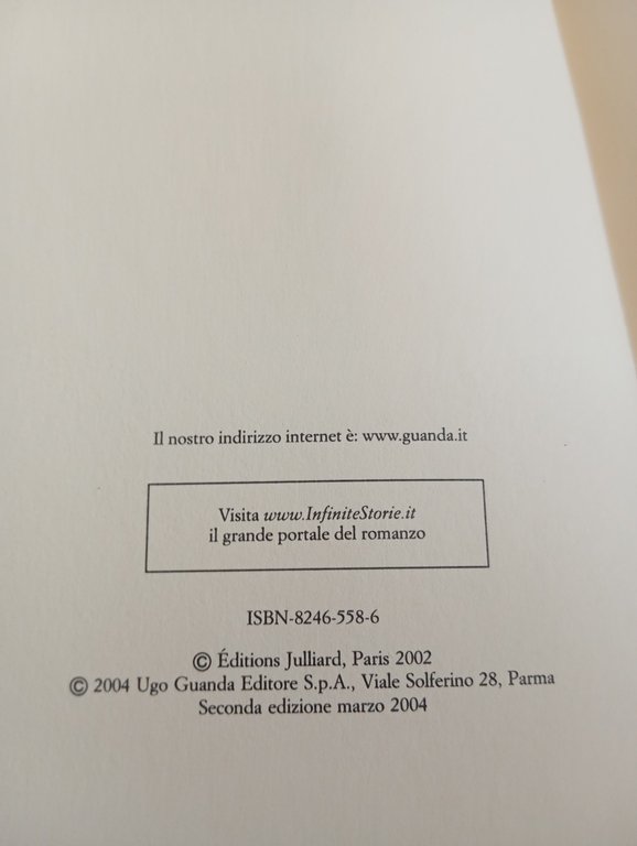 E le altre sere verrai?, Philippe Besson, Guanda, 2004 | Immagine Gallery 9