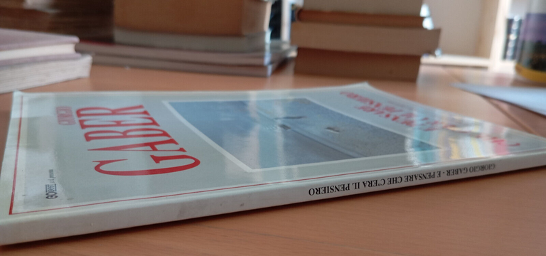 E pensare che c'era il pensiero, Giorgio Gaber, Libro spettacolo, …