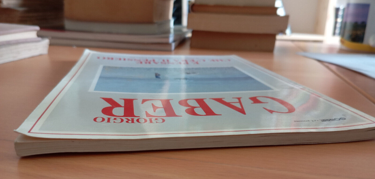 E pensare che c'era il pensiero, Giorgio Gaber, Libro spettacolo, …