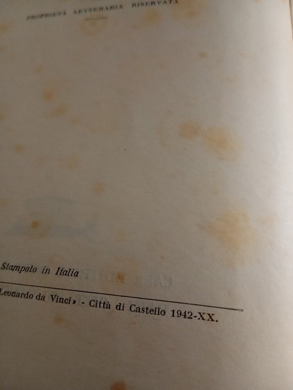 Economia politica agraria, Alessandro Brizi, 1942, per collezionisti