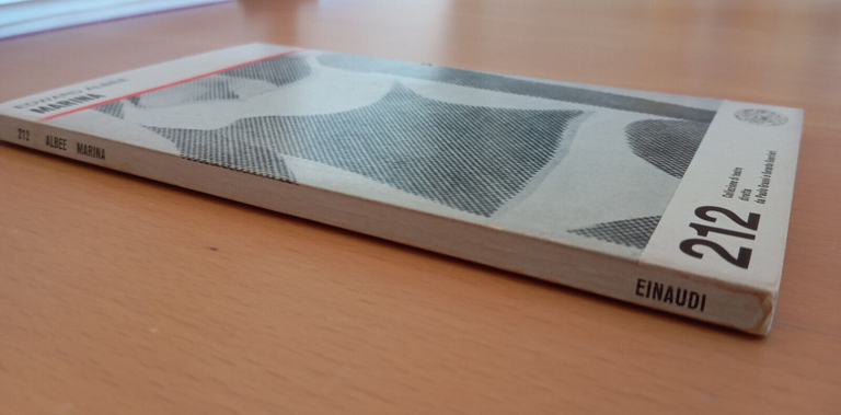 Edward Albee, Marina, Einaudi teatro, 1977