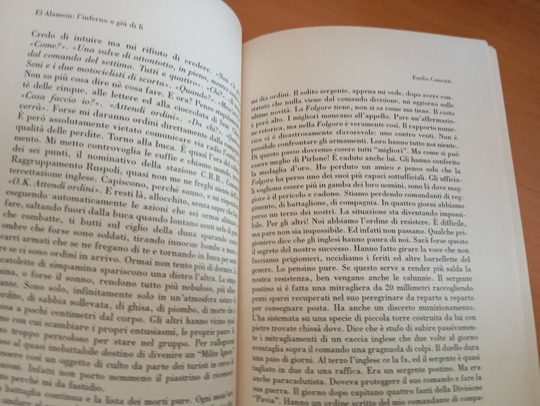 El Alamein: l'inferno o giù di lì, Emilio Camozzi, Ritter, …
