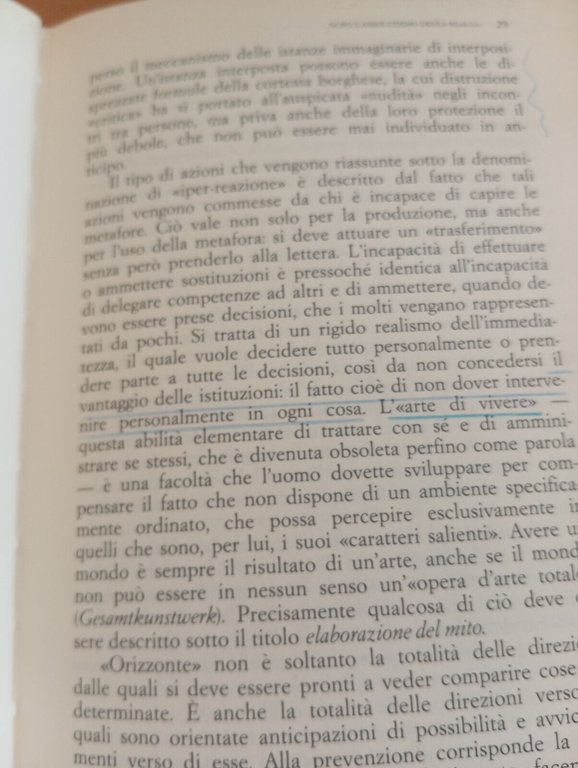 Elaborazione del mito, Hans Blumenberg, Il Mulino, 1991, MOLTO RARO