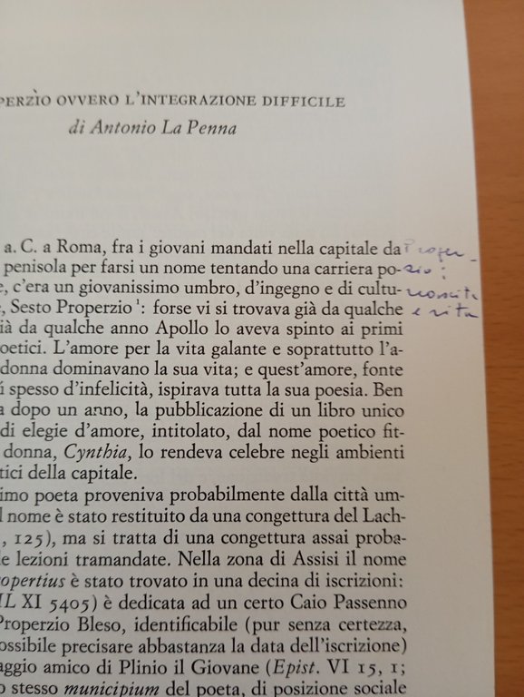 Elegie, Properzio, Millenni Einaudi, 1970 | Immagine Gallery 10