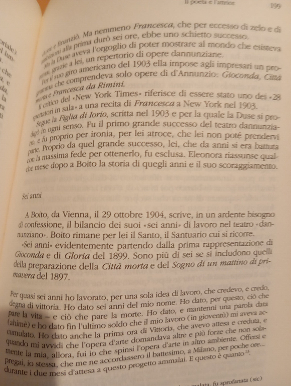 Eleonora Duse. Nove saggi, Gerardo Guerrieri, Bulzoni Editore, 1993