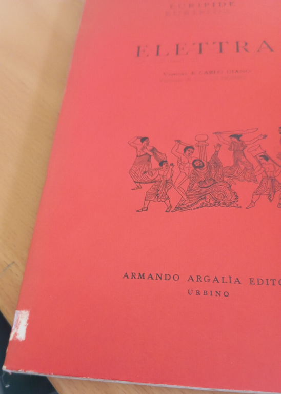 Elettra, Euripide, Araglia Editore, 1968