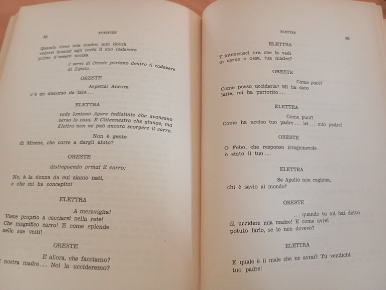Elettra, Euripide, Araglia Editore, 1968