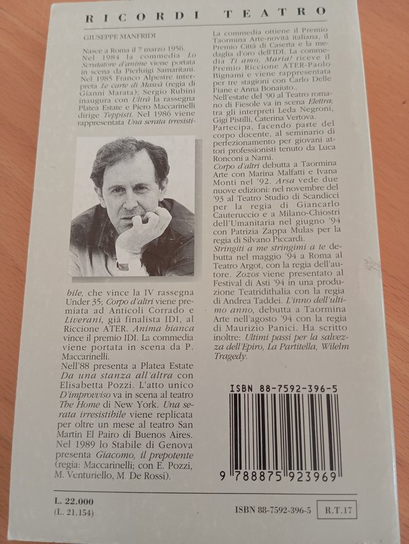 Elettra, L. Cenci, La sposa di Parigi, Giuseppe Manfridi, Ricordi, … | Immagine Gallery 9