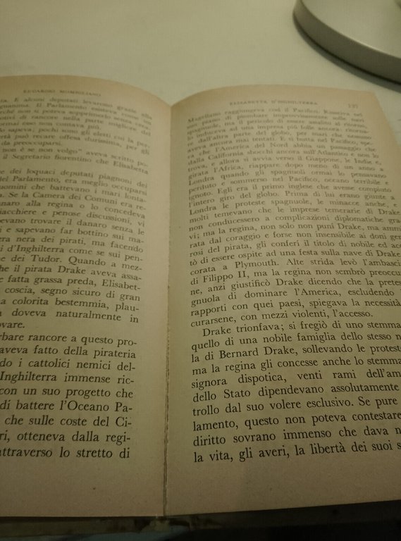 Elisabetta d'Inghilterra, Eucardio Momigliano, Mondadori BMM, 1959