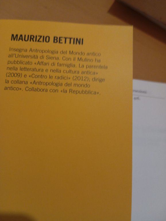 Elogio del politeismo, Maurizio Bettini, Il Mulino, 2014