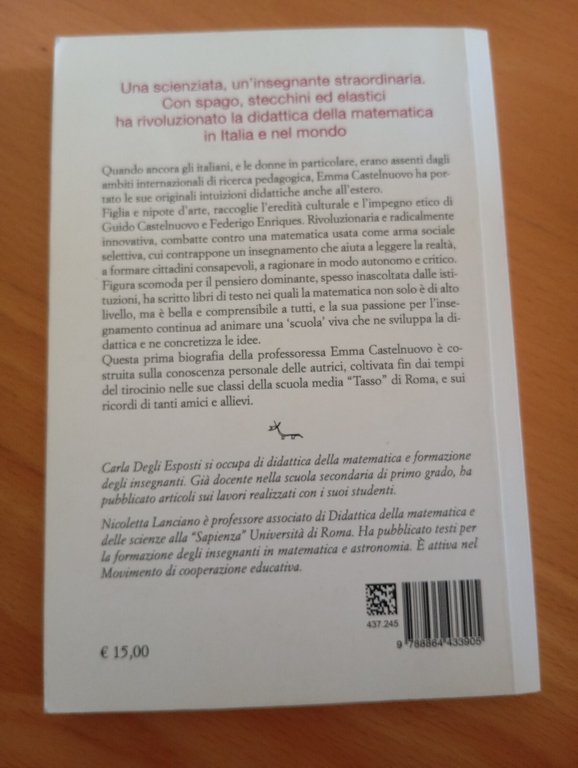 Emma Castelnuovo, Degli Esposti - Lanciano, L'asino d'oro, 2016