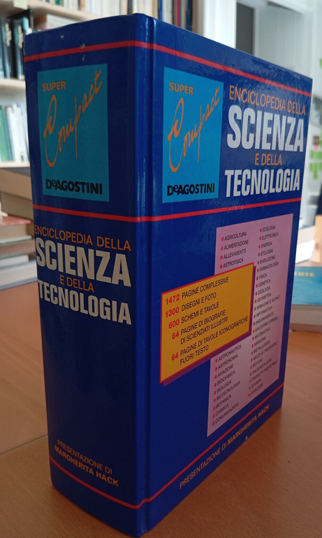 Enciclopedia della scienza e della tecnologia, De Agostini, 1995