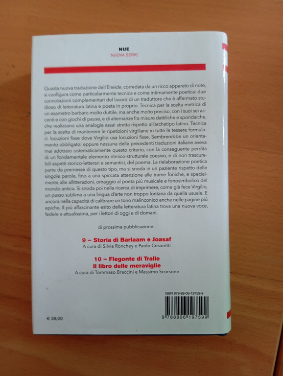 Eneide, Publio Virgilio Marone, Einaudi NUE, 2012 | Immagine Gallery 5