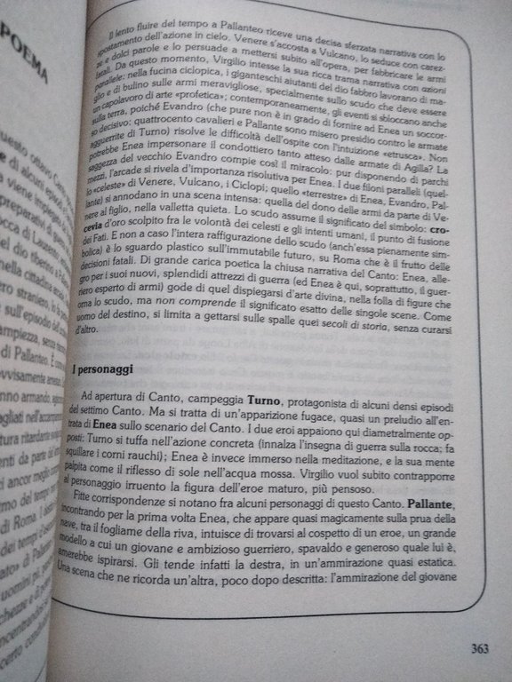 Eneide, Virgilio, Guido Vitali, Guida alla lettura, Mursia, 1995