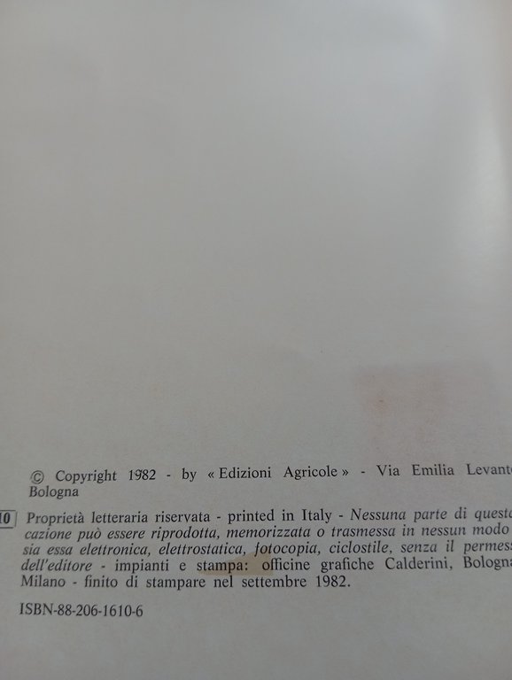 Entomologia agraria, Filippo Venturi, Edagricole, 1982