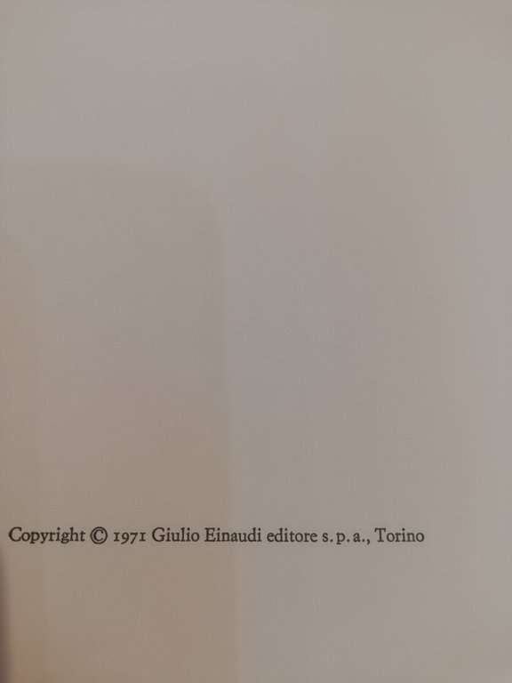 Epistolario 1891 - 1909, Giovanni Vailati, Einaudi, 1971
