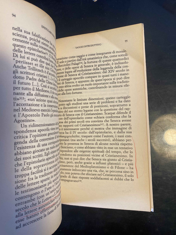 Epistolario tra Seneca e San Paolo, Anonimo, Testo a fronte, …