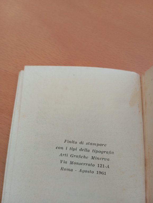 Er poema de la strada, Umberto Asquini, 1961