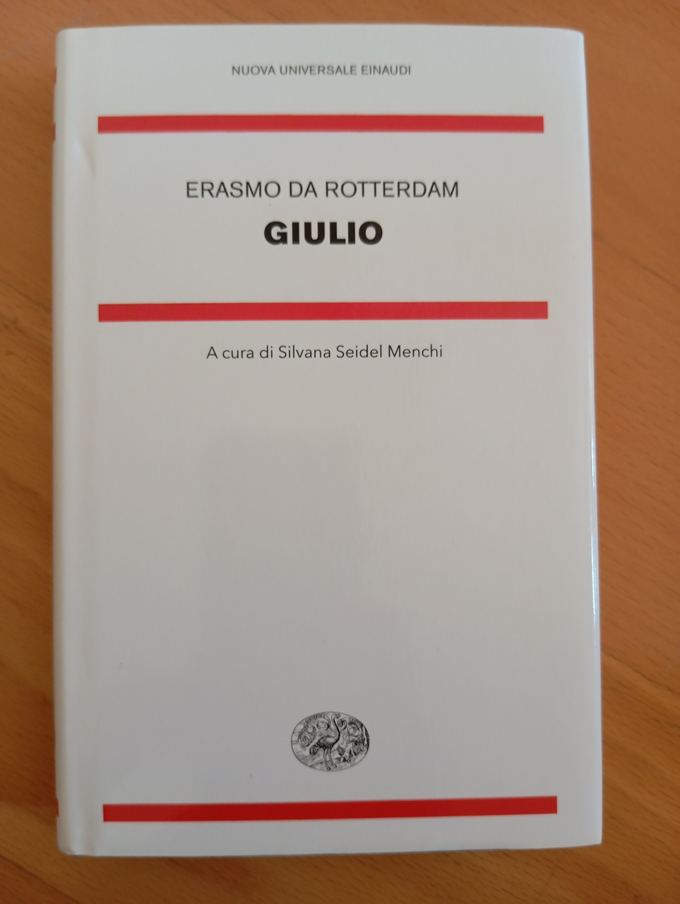 Erasmo da Rotterdam, Giulio, Einaudi NUE, 2014 | Immagine principale