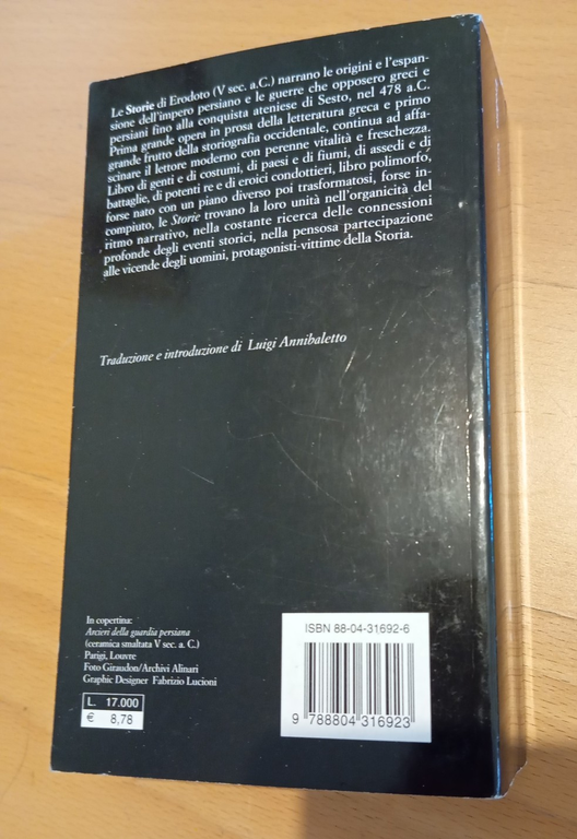 Erodoto, Storie, Mondadori, 2004 nuovo | Immagine Gallery 4