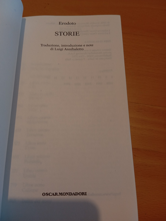Erodoto, Storie, Mondadori, 2004 nuovo | Immagine Gallery 5