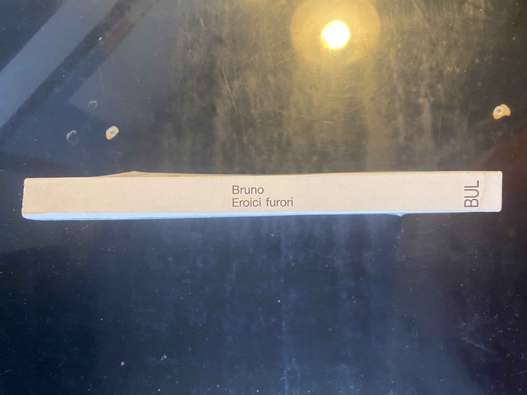 Eroici furori, Giordano Bruno, Laterza, 1995, fuori catalogo