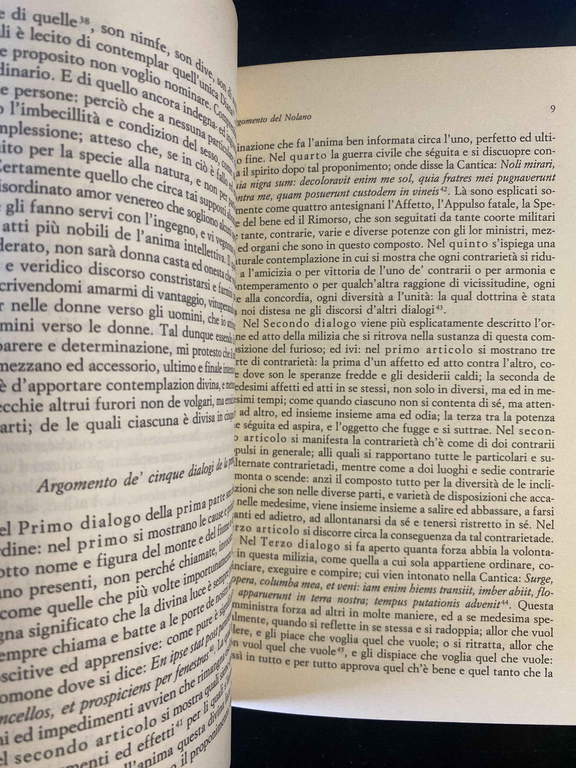 Eroici furori, Giordano Bruno, Laterza, 1995, fuori catalogo