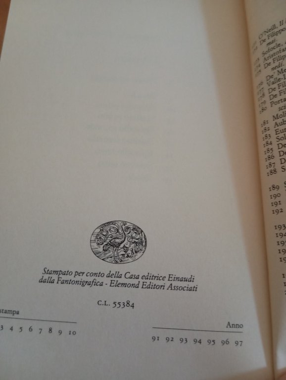 Eschilo, I persiani, Einaudi teatro, 1991 | Immagine Gallery 12