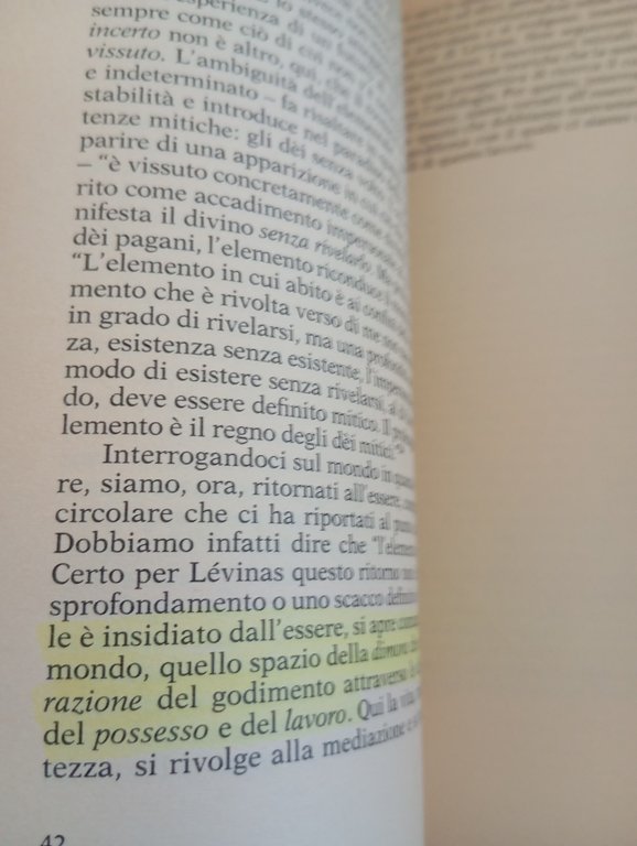Esistenza e fantasma, Giorgio Franck, Feltrinelli, 1989