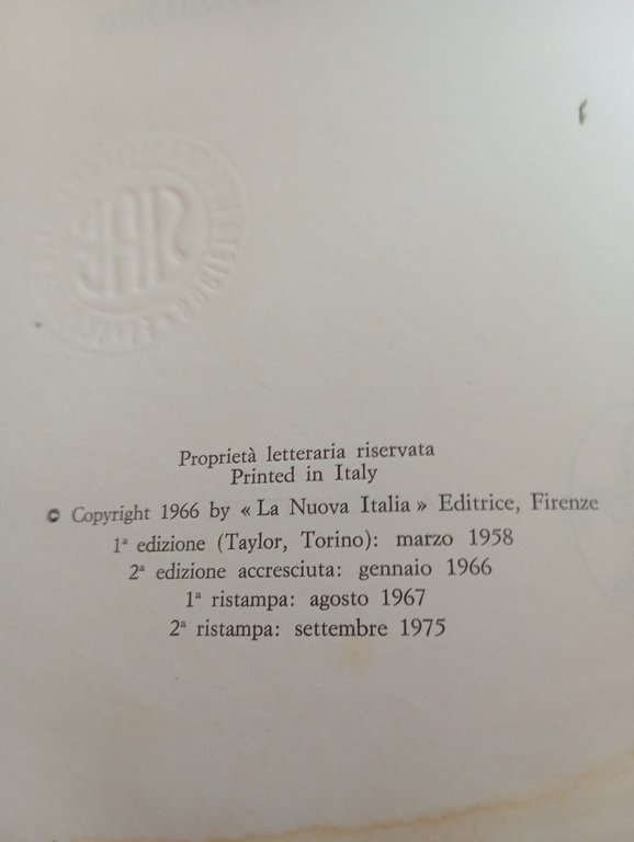 Esperienza e valutazione, Aldo Visalberghi, La Nuova Italia, 1975 | Immagine Gallery 14