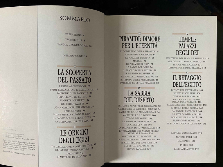 Esplorando il mondo dei faraoni, Christine Hobson, De Agostini, 1988