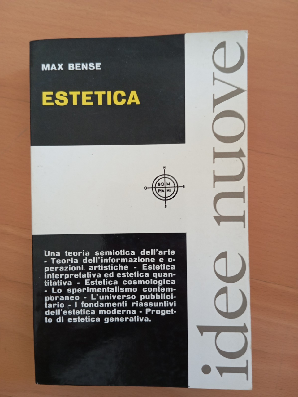 Estetica, Max Bense, Bompiani, 1974 | Immagine principale