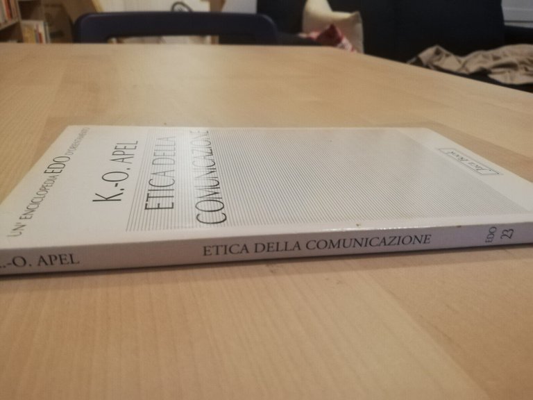 Etica della comunicazione, Karl Otto Apel, 1992, Jaca book, Fuori …