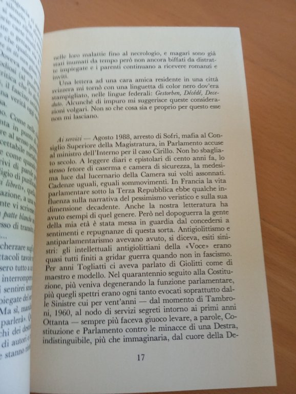 Extrema ratio, Franco Fortini, Garzanti, 1990