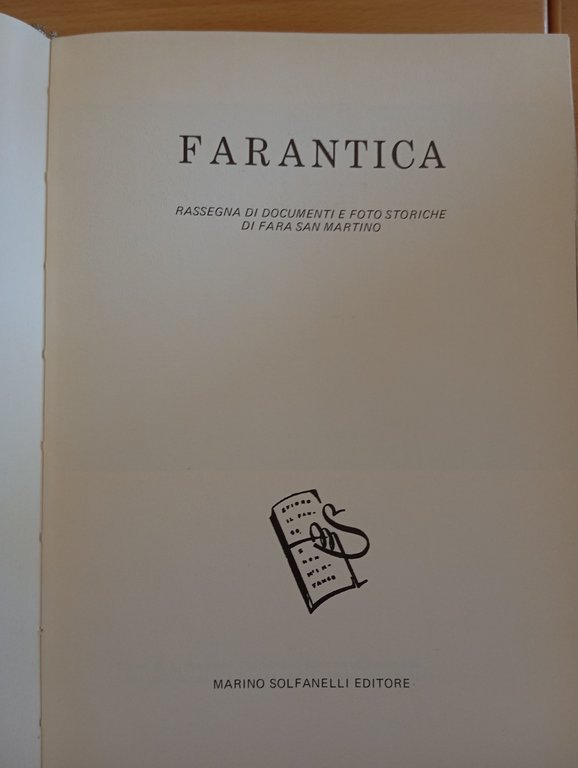 Farantica. Rassegna di documenti e foto storiche di Fara San … | Immagine Gallery 11