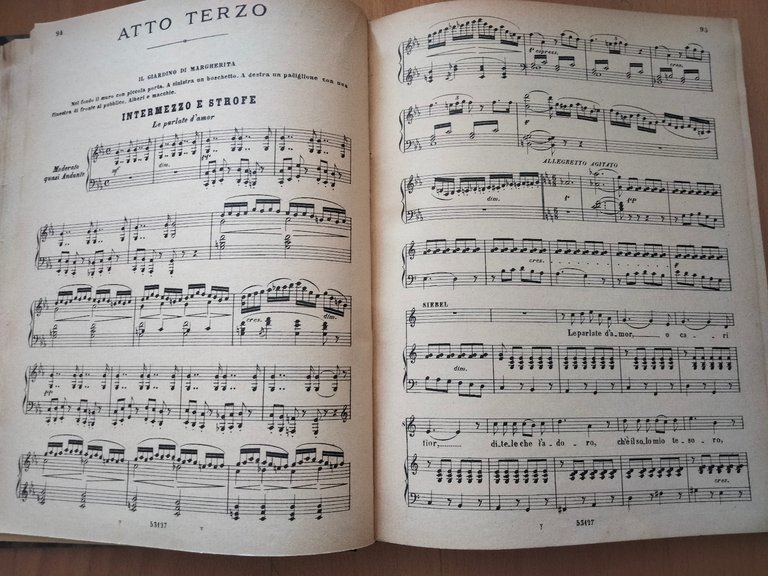 Faust, Carlo Gounod, spartito canto e pianoforte, rllegato, Ricordi, 1890? | Immagine Gallery 8