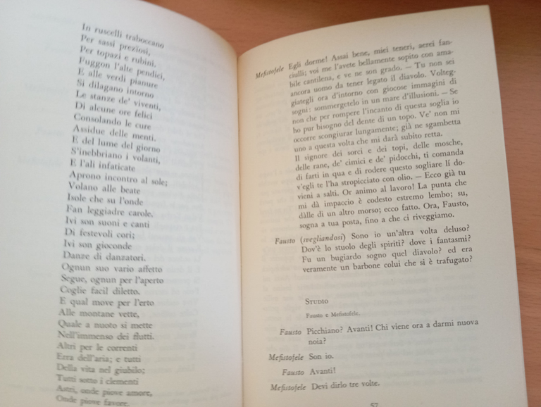 Faust, Wofgang Goethe, Einaudi, 1960