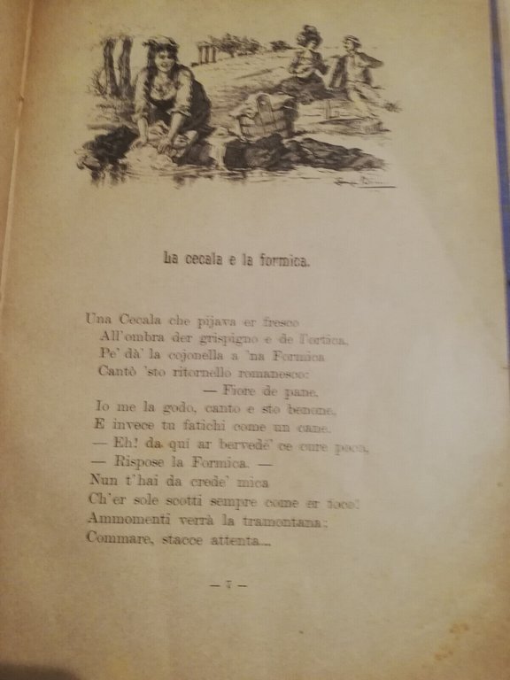 Favole romanesche, Trislussa, 1901, Enrico Voghera Editore