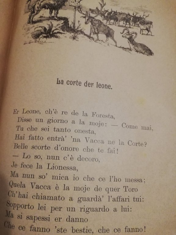 Favole romanesche, Trislussa, 1901, Enrico Voghera Editore